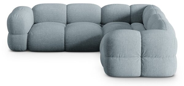 Svijetlo plava kutna garnitura Loretto – Cosmopolitan Design