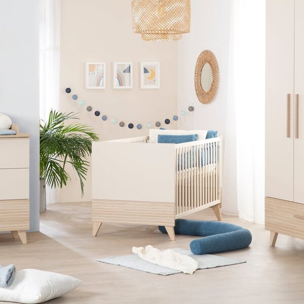 Bež dječji krevet s podesivom visinom 70x140 cm Sidney – Roba