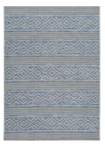 Plavi vanjski tepih Universal Cork Lines, 115 x 170 cm