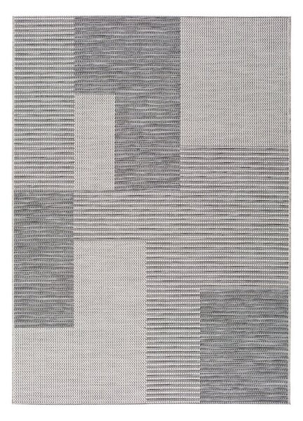 Sivi vanjski tepih Universal Cork Squares, 130 x 190 cm