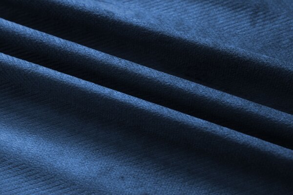 Zavjese za zamračivanje ELVIO VELVET 140x250 cm, mornarsko plave boje Sistem za vješanje: Metalni prstenovi