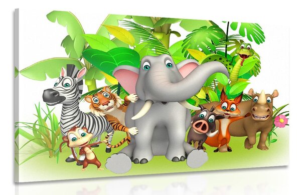 Slika životinje iz džungle