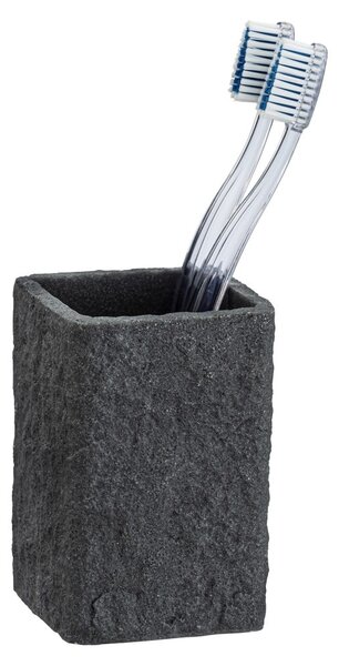 Tamnosiva čaša za četkice za zube Wenko Villata
