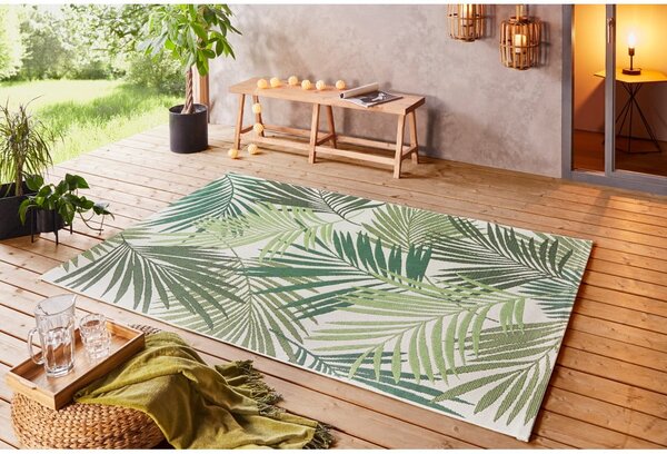 Zeleni/bež vanjski tepih 160x230 cm Vai – NORTHRUGS