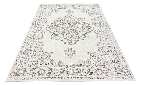 Sivo-krem vanjski prostirač NORTHRUGS Tilos, 160 x 230 cm