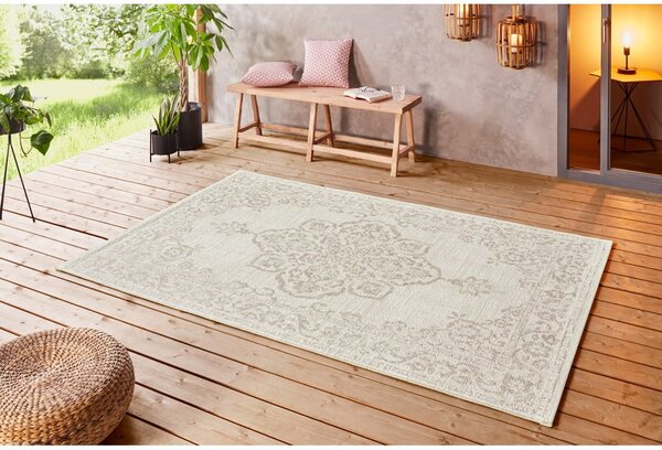 Bež vanjski tepih NORTHRUGS Tilos, 200 x 290 cm