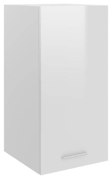 VidaXL Viseći ormarić sjajni bijeli 29,5x31x60 cm konstruirano drvo