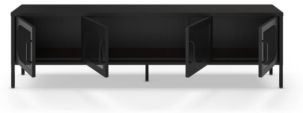 Crna TV komoda 180x50 cm Tayra – Marckeric
