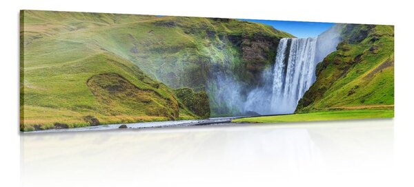 Slika ikonički slap na Islandu