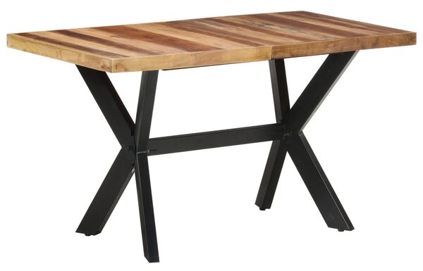 VidaXL Blagovaonski stol 140 x 70 x 75 cm od masivnog drva s premazom