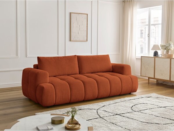 Ciglasta sklopiva/s prostorom za odlaganje sofa 251 cm Fuji – Bobochic Paris