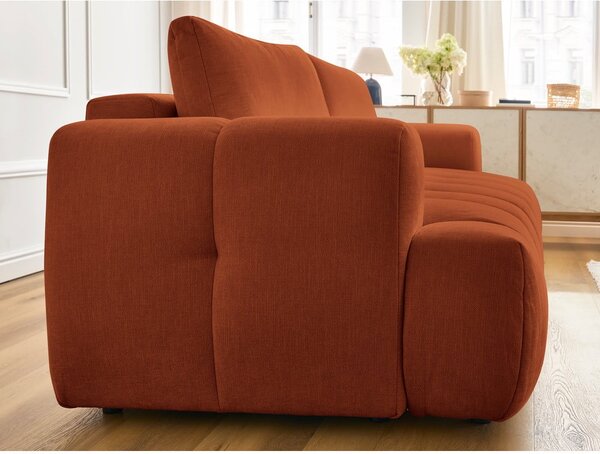 Ciglasta sklopiva/s prostorom za odlaganje sofa 251 cm Fuji – Bobochic Paris