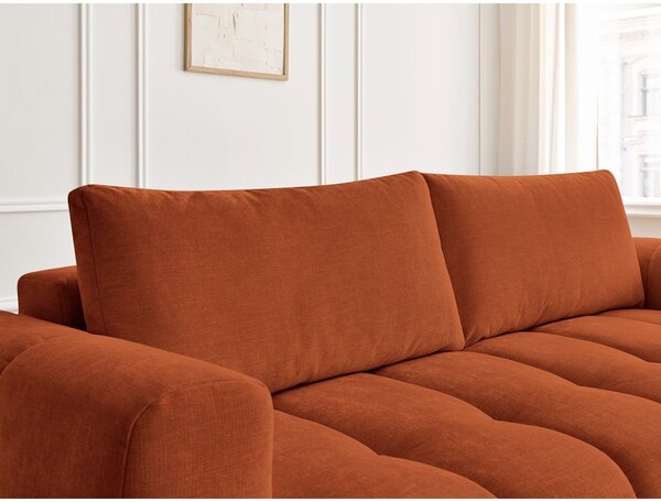 Ciglasta sklopiva/s prostorom za odlaganje sofa 251 cm Fuji – Bobochic Paris
