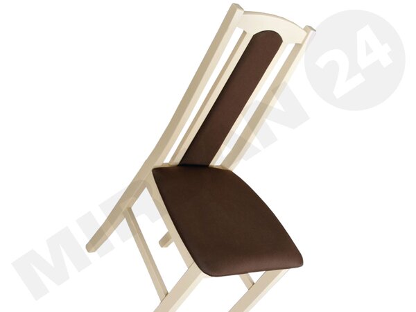 Blagovaonska stolica Dalam VII (orah + taupe)