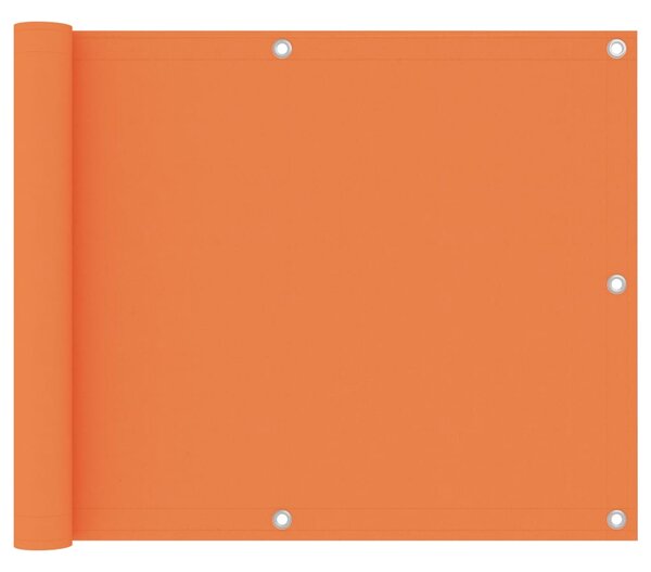 VidaXL Balkonski zastor narančasti 75 x 300 cm od tkanine Oxford