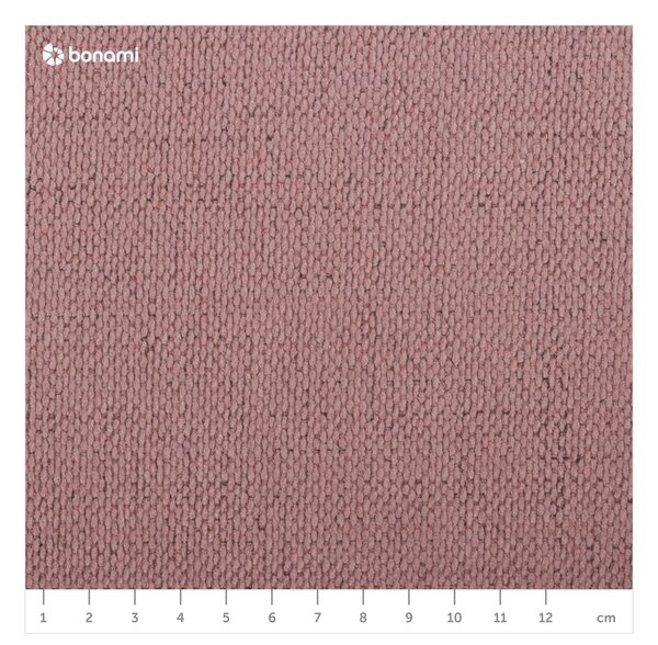 Ružičasti tapecirani bračni krevet s prostorom za pohranu s podnicom 160x200 cm Lupine – Micadoni