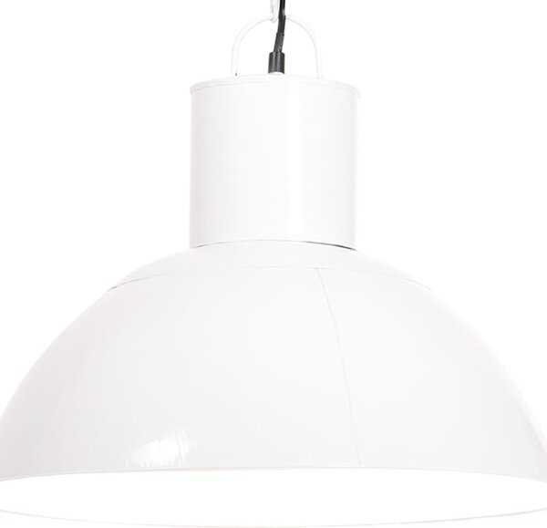 VidaXL Viseća svjetiljka 25 W bijela okrugla 48 cm E27