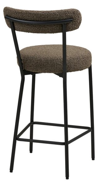 Smeđa podstavljena barska stolica (visine sjedala 65 cm) Badalona – House Nordic