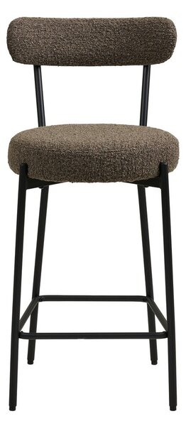 Smeđa podstavljena barska stolica (visine sjedala 65 cm) Badalona – House Nordic