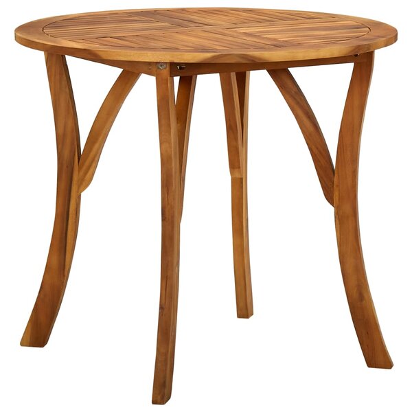 VidaXL Vrtni stol Ø 85 cm od masivnog bagremovog drva
