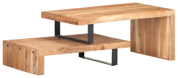 VidaXL 2-dijelni set stolića za kavu od masivnog bagremovog drva