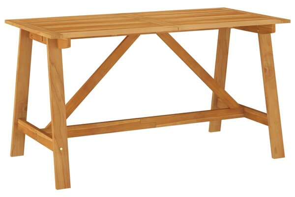 VidaXL Vrtni blagovaonski stol 140x70x73,5 cm od masivnog drva bagrema