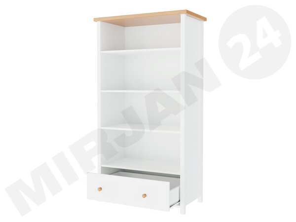 Zondo.hr Regal Kokos KS-2 (bijela + hrast nash). 1122396