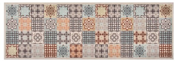 VidaXL Kuhinjski tepih sa šarenim mozaikom perivi 60 x 180 cm