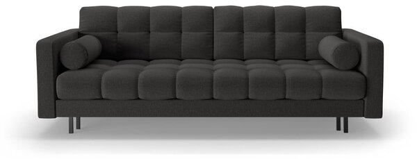 Tamno siva sklopiva/s prostorom za odlaganje sofa 222 cm Bali – Cosmopolitan Design