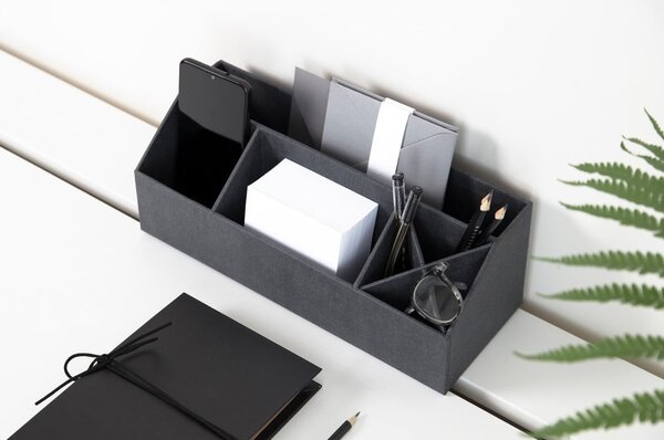 Kartonski uredski organizator za dopisnice Elisa Canvas Paper Laminate – Bigso