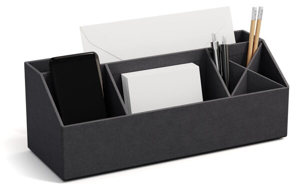 Kartonski uredski organizator za dopisnice Elisa Canvas Paper Laminate – Bigso