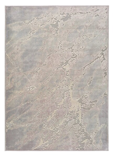 Bež-sivi viskozni tepih Universal Margot Marble, 140 x 200 cm