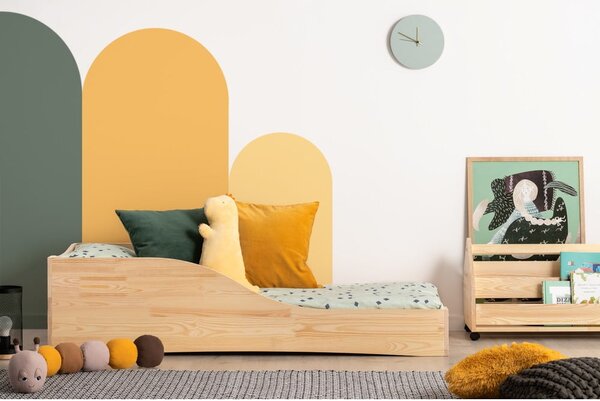 Dječji krevet od borovine Adeko Pepe Colm, 80 x 200 cm