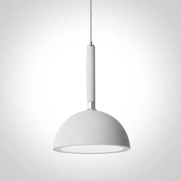 BIJELA LED VISILICA ZA MAGNETNE ŠINE 10W CCT 48V IP20 MINI/MIDI/MAXI/P&P DM42142/W/V