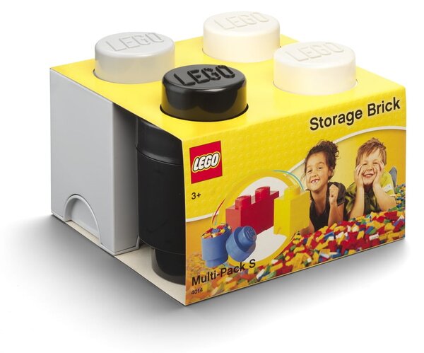 Set od 3 plastične kutije za spremanje kockica LEGO®, 25 x 25.2 x 18.1 cm