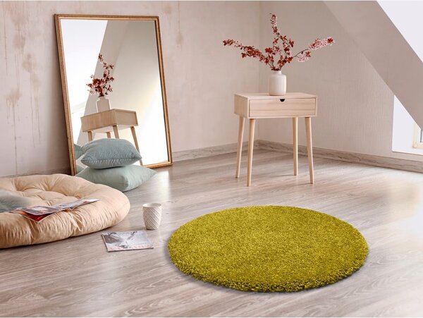 Zeleni tepih Universal Aqua Liso, Ø 80 cm