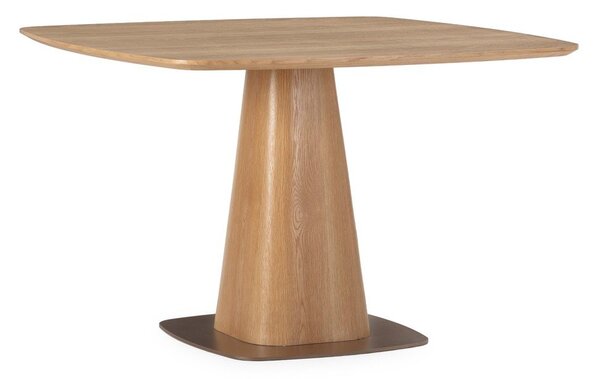 Blagovaonski stol u dekoru hrasta 120x120 cm Etel – MOME