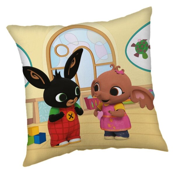 Dječji jastuk 40x40 cm Bing Bunny – Jerry Fabrics