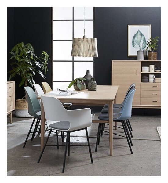 Siva blagovaonska stolica Unique Furniture Whistler