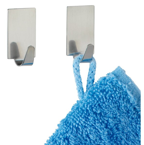 Set s 4 samostalne kuke od nehrđajućeg čelika Wenko Square
