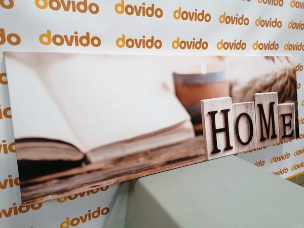 Slika drvena slova s natpisom Home