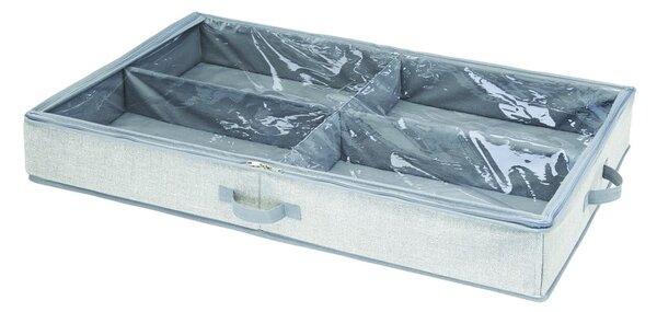 Siva kutija za pohranu ispod kreveta idsign Aldo, 53 x 91 cm