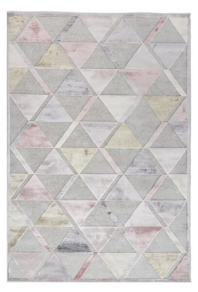 Sivi tepih Universal Margot Triangle, 120 x 170 cm