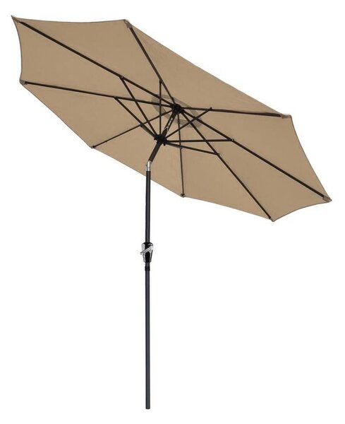 Bež suncobran bez postolja Bonami Essentials Sun, Ø 300 cm