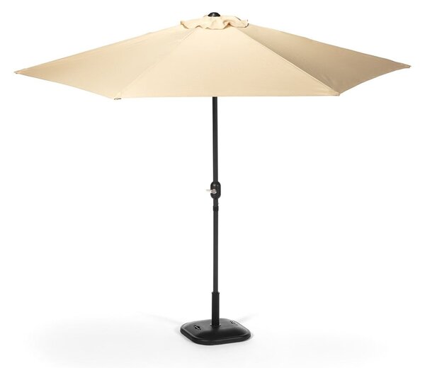 Bež suncobran bez postolja Bonami Essentials Sun, Ø 300 cm