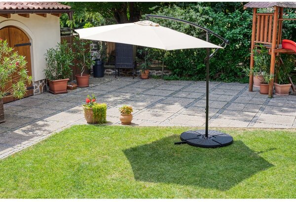 Bež suncobran ø 300 cm Happy Sun – Bonami Essentials