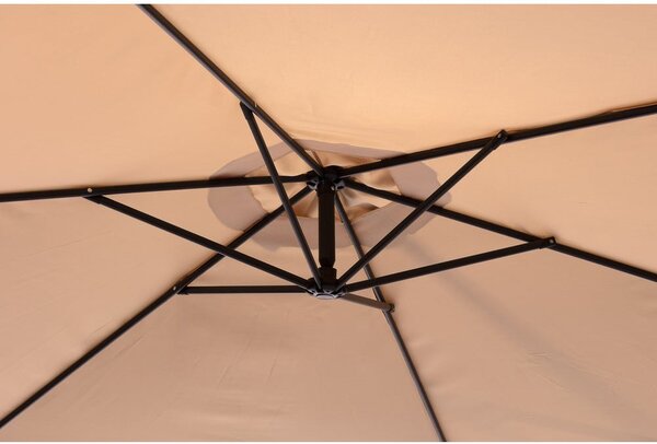 Bež suncobran ø 300 cm Happy Sun – Bonami Essentials