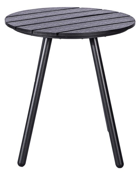 Sivi vrtni stol Debut Lounge, Ø 51 cm