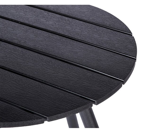 Sivi vrtni stol Debut Lounge, Ø 51 cm