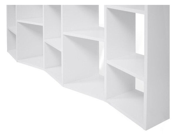 Bijela biblioteka 182x224 cm Valsa – TemaHome